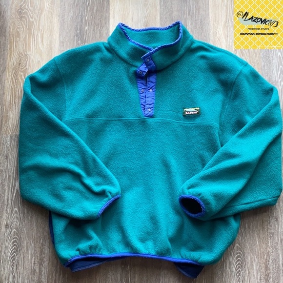 L.L. Bean Other - Vintage L.L. Bean Pull Over Fleece